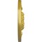 Ekena Millwork Monique Ceiling Medallion (Fits Canopies up to 3 3/4"), Hand-Painted Rich Gold, 13 3/4"OD x 1"P CM13MORGS - alternate 2